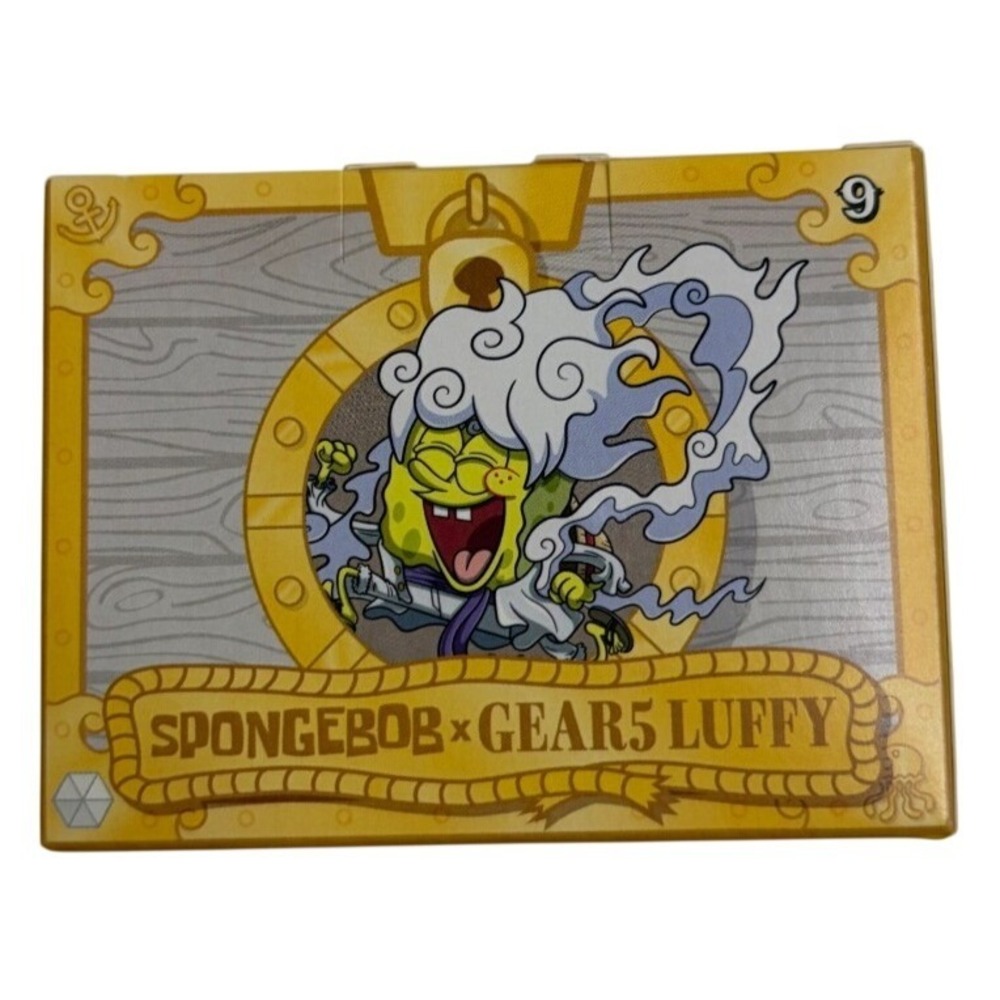 SpongeBob One Piece McDonald's 2026 Happy Meal Toy #9 SpongeBob Gear5 Luffy NIB!